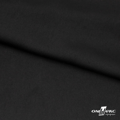 Ткань плательная Габриэль 100% полиэстер,140 (+/-10) гр/м2, шир. 150 см, цв. черный BLACK - купить в Азове. Цена 248.37 руб.