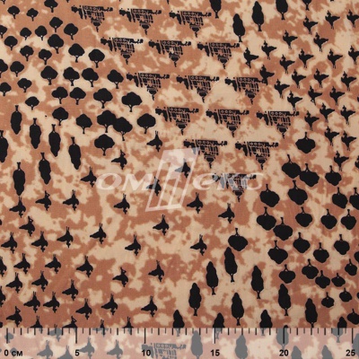 Плательная ткань "Софи" 12.2, 75 гр/м2, шир.150 см, принт этнический - купить в Азове. Цена 241.49 руб.
