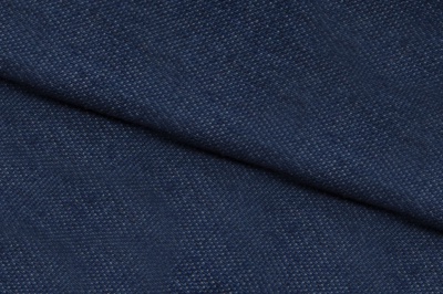 Ткань джинсовая №96, 160 гр/м2, шир.148см, цвет синий - купить в Азове. Цена 350.42 руб.
