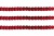 Пайетки "ОмТекс" на нитях, SILVER-BASE, 6 мм С / упак.73+/-1м, цв. 3 - красный - купить в Азове. Цена: 468.37 руб.