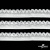 Резинка бельевая ажурная #123-11, шир.11 мм, цв.белый - купить в Азове. Цена: 7.23 руб.