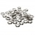 Люверсы, металлические/10мм/никель (упак.1000 шт) - купить в Азове. Цена: 637 руб.