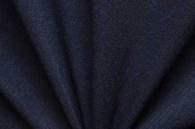 Ткань костюмная 25388 2009, 207 гр/м2, шир.150см, цвет т.синий - купить в Азове. Цена 356.68 руб.