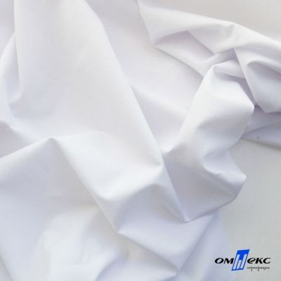 Ткань сорочечная Илер 100%полиэстр, 120 г/м2 ш.150 см, цв.белый - купить в Азове. Цена 290.24 руб.