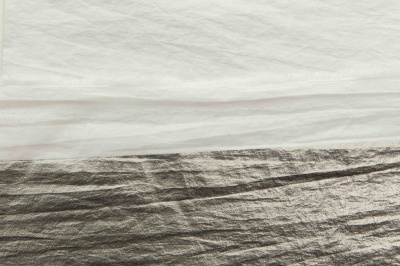 Текстильный материал "Диско"#1805 с покрытием РЕТ, 40гр/м2, 100% полиэстер, цв.6-тем.серебро - купить в Азове. Цена 412.36 руб.