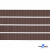 Репсовая лента 005, шир. 6 мм/уп. 50+/-1 м, цвет коричневый - купить в Азове. Цена: 88.45 руб.