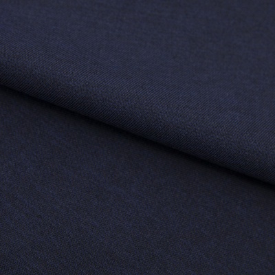 Ткань костюмная 26150 2009, 214 гр/м2, шир.150см, цвет т.синий - купить в Азове. Цена 362.24 руб.