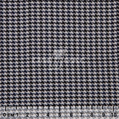 Ткань костюмная "Мишель", 254 гр/м2,  шир. 150 см, цвет белый/синий - купить в Азове. Цена 408.81 руб.