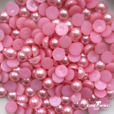 0404-5146В-Полубусины пластиковые круглые "ОмТекс", 10 мм, (уп.50гр=175+/-3шт), цв.101-св.розовый - купить в Азове. Цена: 64.11 руб.