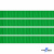 Репсовая лента 019, шир. 6 мм/уп. 50+/-1 м, цвет зелёный - купить в Азове. Цена: 87.54 руб.