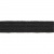 Резинка продежка С-52, шир. 7 мм (в нам. 100 м), чёрная  - купить в Азове. Цена: 637.57 руб.