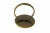 Заготовка для рукоделия металлическая фигурная для кольца 15мм - купить в Азове. Цена: 7.44 руб.
