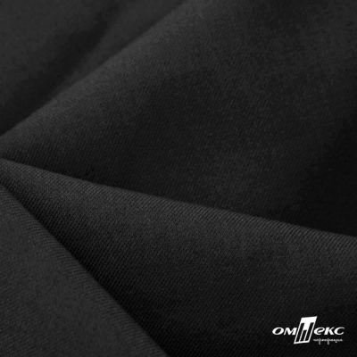 Ткань костюмная Зара, 92%P 8%S, BLACK, 200 г/м2, шир.150 см - купить в Азове. Цена 325.28 руб.