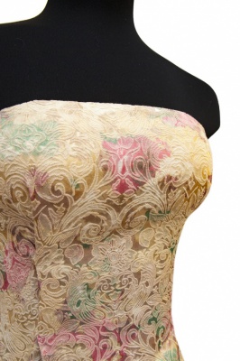 Ткань костюмная (принт) T005 3#, 270 гр/м2, шир.150см - купить в Азове. Цена 610.65 руб.
