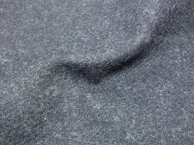 Ткань костюмная п/шерсть №2096-2-2, 300 гр/м2, шир.150см, цвет т.серый - купить в Азове. Цена 512.30 руб.
