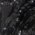 Трикотажное полотно, Сетка с пайетками бахрома, шир.130 см, #310, цв.-чёрный - купить в Азове. Цена 1 039.97 руб.