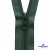 Спиральная молния Т5 890, 80 см, автомат, цвет т.зелёный - купить в Азове. Цена: 16.61 руб.