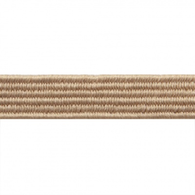 Резиновые нити с текстильным покрытием, шир. 6 мм ( упак.30 м/уп), цв.- 97-бежевый - купить в Азове. Цена: 152.05 руб.
