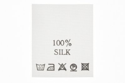Состав и уход 100% Silk 200 шт - купить в Азове. Цена: 232.29 руб.