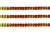 Пайетки "ОмТекс" на нитях, CREAM, 6 мм С / упак.73+/-1м, цв. 96 - красный - купить в Азове. Цена: 484.77 руб.