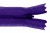 Молния потайная Т3 866, 20 см, капрон, цвет фиолетовый - купить в Азове. Цена: 5.27 руб.