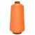 Нитки текстурированные некручёные 457, намот. 15 000 м, цвет оранжевый - купить в Азове. Цена: 204.10 руб.