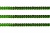 Пайетки "ОмТекс" на нитях, SILVER-BASE, 6 мм С / упак.73+/-1м, цв. 4 - зеленый - купить в Азове. Цена: 484.77 руб.