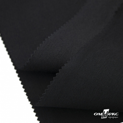 Ткань смесовая для спецодежды "Униформ", 200 гр/м2, шир.150 см, цвет чёрный - купить в Азове. Цена 162.46 руб.