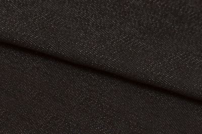 Ткань джинсовая №96, 160 гр/м2, шир.148см, цвет чёрный - купить в Азове. Цена 350.42 руб.