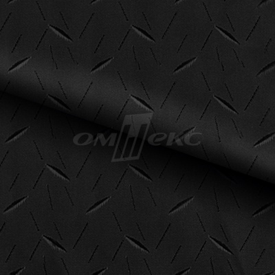 Ткань подкладочная жаккард Р14076-1, чёрный, 85 г/м2, шир. 150 см, 230T - купить в Азове. Цена 168.15 руб.