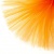 Фатин матовый 16-127, 12 гр/м2, шир.300см, цвет оранжевый - купить в Азове. Цена 96.31 руб.