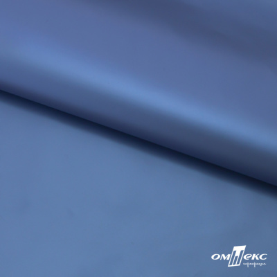 Курточная ткань "Милан", 100% Полиэстер, PU, 110гр/м2, шир.155см, цв. синий - купить в Азове. Цена 340.23 руб.