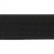Резинка 25 мм Тканая, 13,75 гр/п.м, (бобина 25 +/-0,5 м) - черная  - купить в Азове. Цена: 11.67 руб.