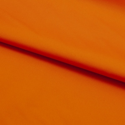 Поли понж (Дюспо) 17-1350, PU/WR, 65 гр/м2, шир.150см, цвет оранжевый - купить в Азове. Цена 82.93 руб.