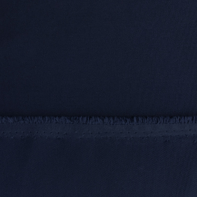 Костюмная ткань "Элис", 220 гр/м2, шир.150 см, цвет т.синий - купить в Азове. Цена 308 руб.