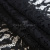 Кружевное полотно #2307, 145 гр/м2, шир.150см, цвет чёрный - купить в Азове. Цена 449.07 руб.