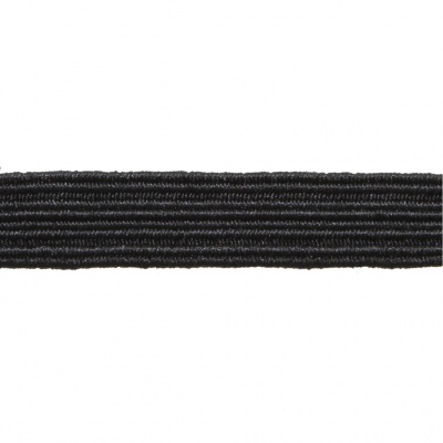 Резинка продежка С-52, шир. 7 мм (20 шт/10 м), цвет чёрный - купить в Азове. Цена: 1 338.93 руб.