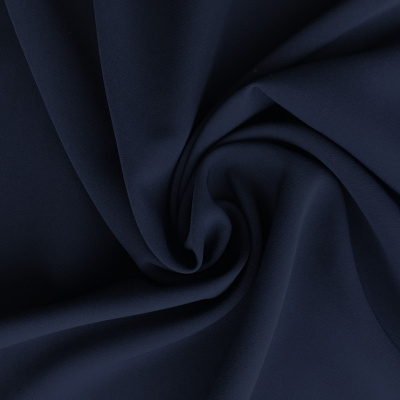Костюмная ткань "Элис", 220 гр/м2, шир.150 см, цвет т.синий - купить в Азове. Цена 308 руб.