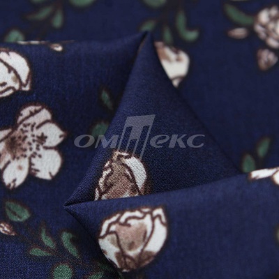 Плательная ткань "Фламенко" 3.2, 80 гр/м2, шир.150 см, принт растительный - купить в Азове. Цена 239.03 руб.