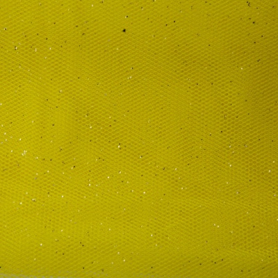 Сетка Глиттер, 24 г/м2, шир.145 см., желтый - купить в Азове. Цена 117.24 руб.
